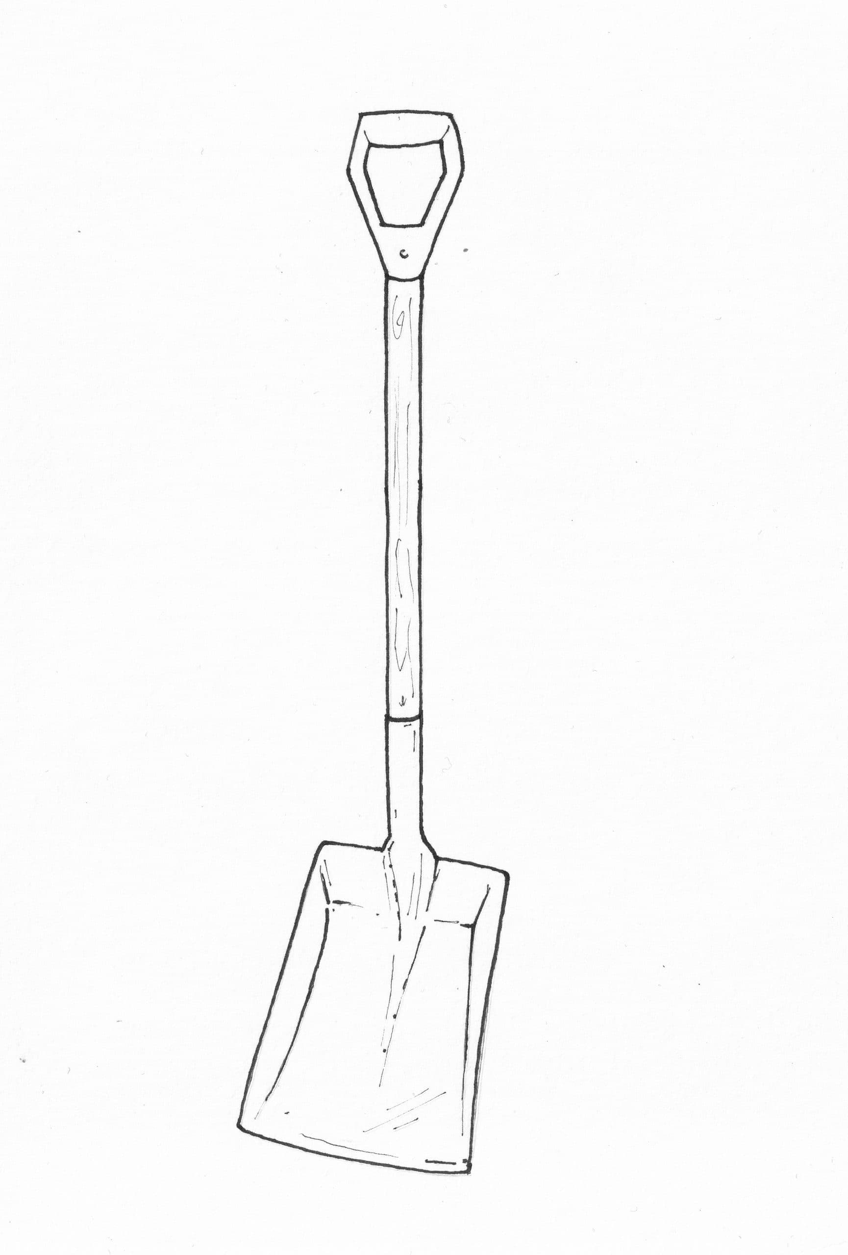 Malarskófla